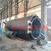 Thermic fluid heater coil